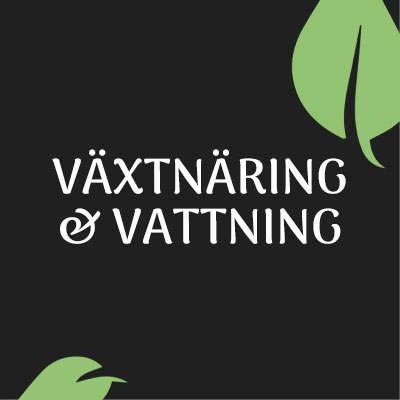 Näring och bevattning