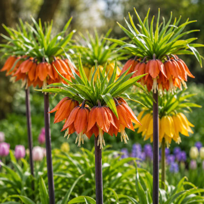Lökar till grå klocklilja Fritillaria