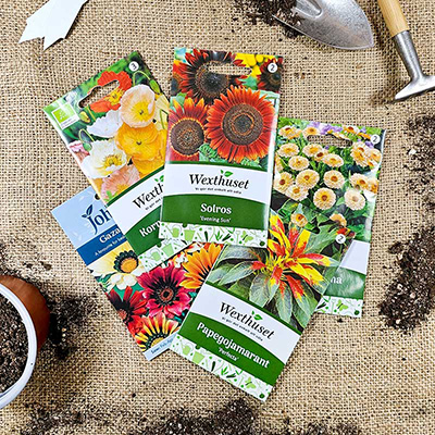 Fröpaket med mix av fröer