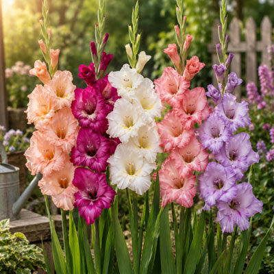 Knölar till gladiolus