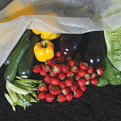 Växtskydd - fiberduk, nät och växtskyddsfolie