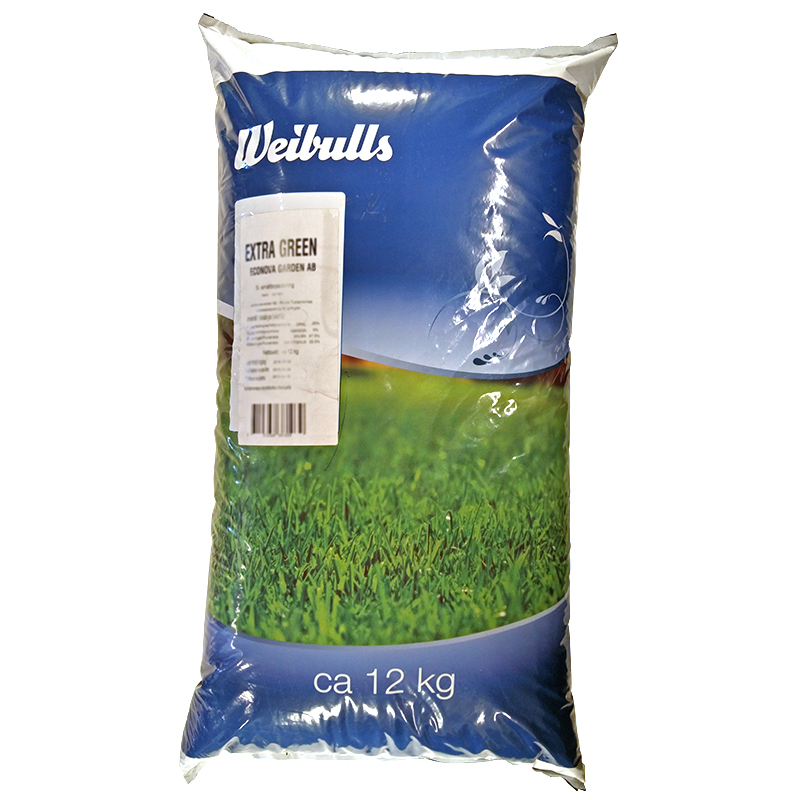 Weibulls Gräsfrö Extra Green 12 kg