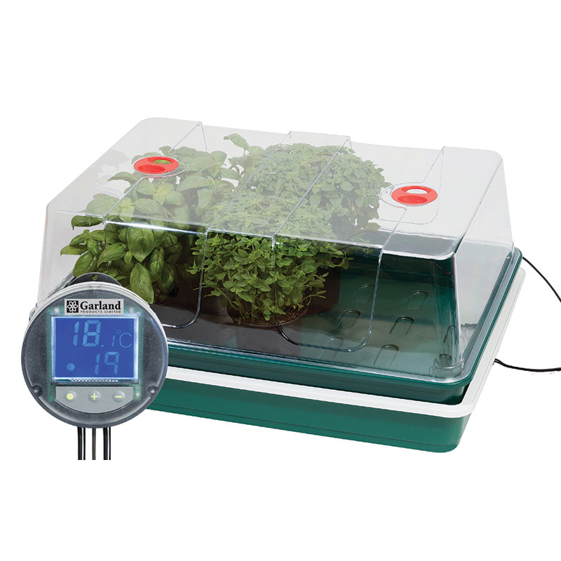 Worth Gardening Minidrivhus med ställbar termostat 50W