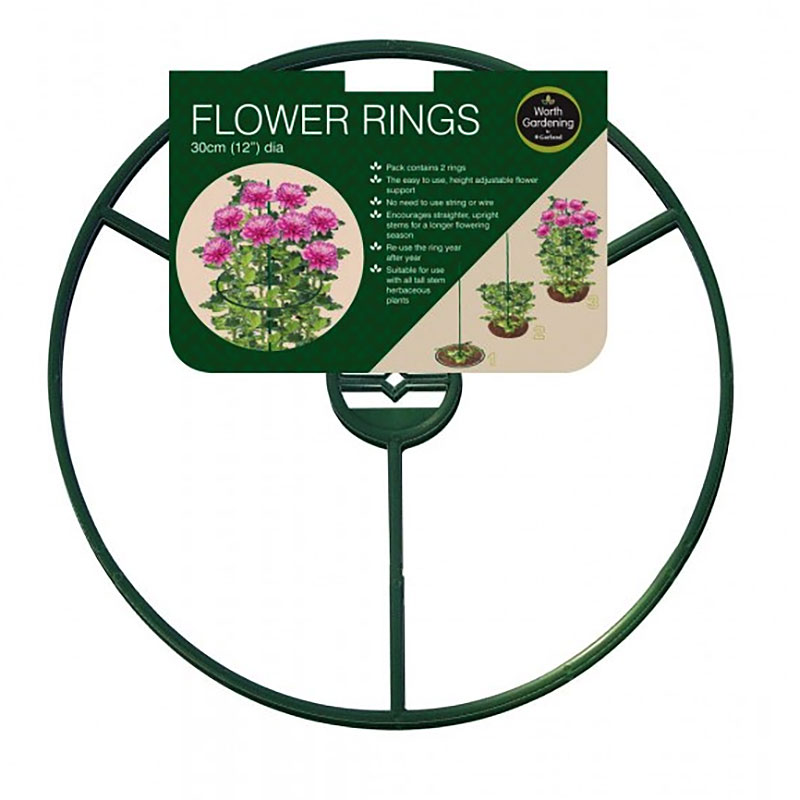 Worth Gardening Växtstöd ring 30 cm 2-pack