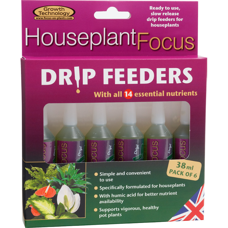 Krukväxtnäring Houseplant Focus Drip Feeders 6-pack